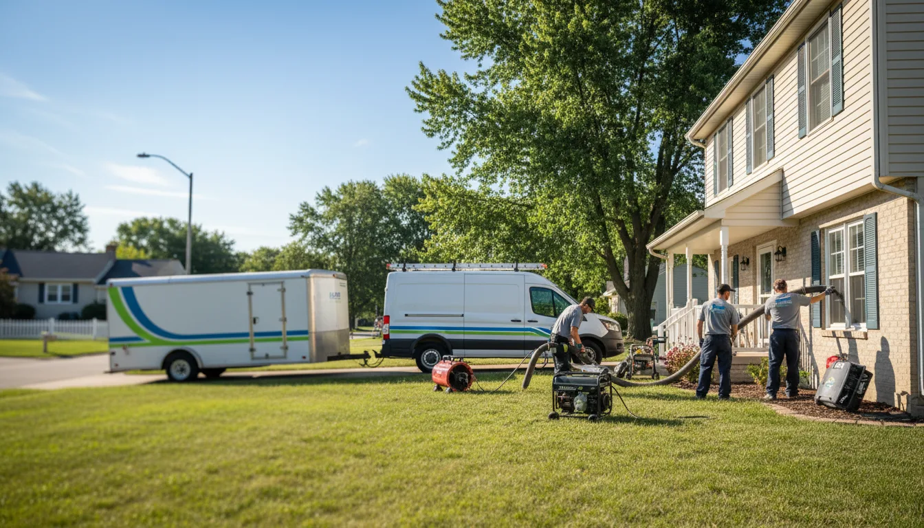 Flooded Basement Restoration And Cleanup With Repair in Hammondsport, NY near me